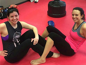 women fitness kickboxing parker colorado