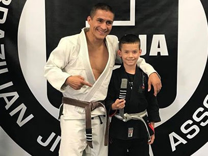 kids earning new bjj rank