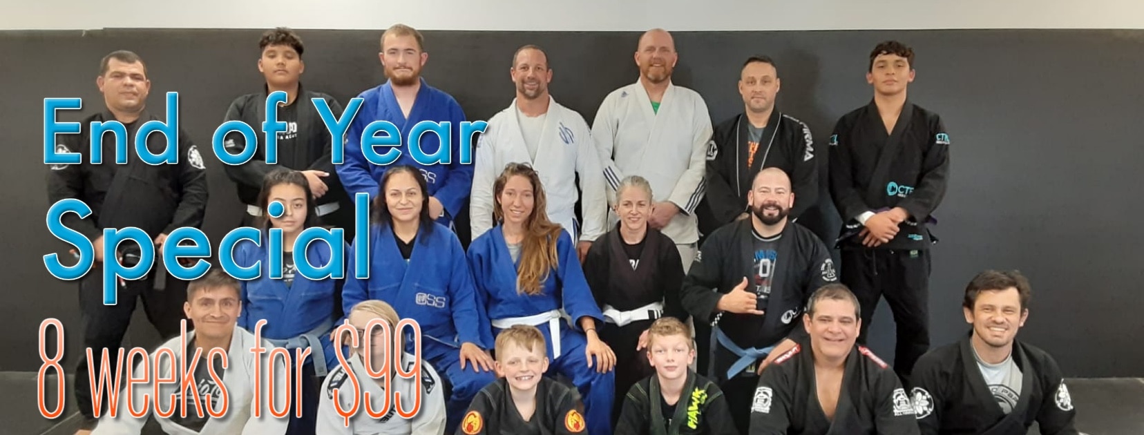 $99 End of Year BJJ special