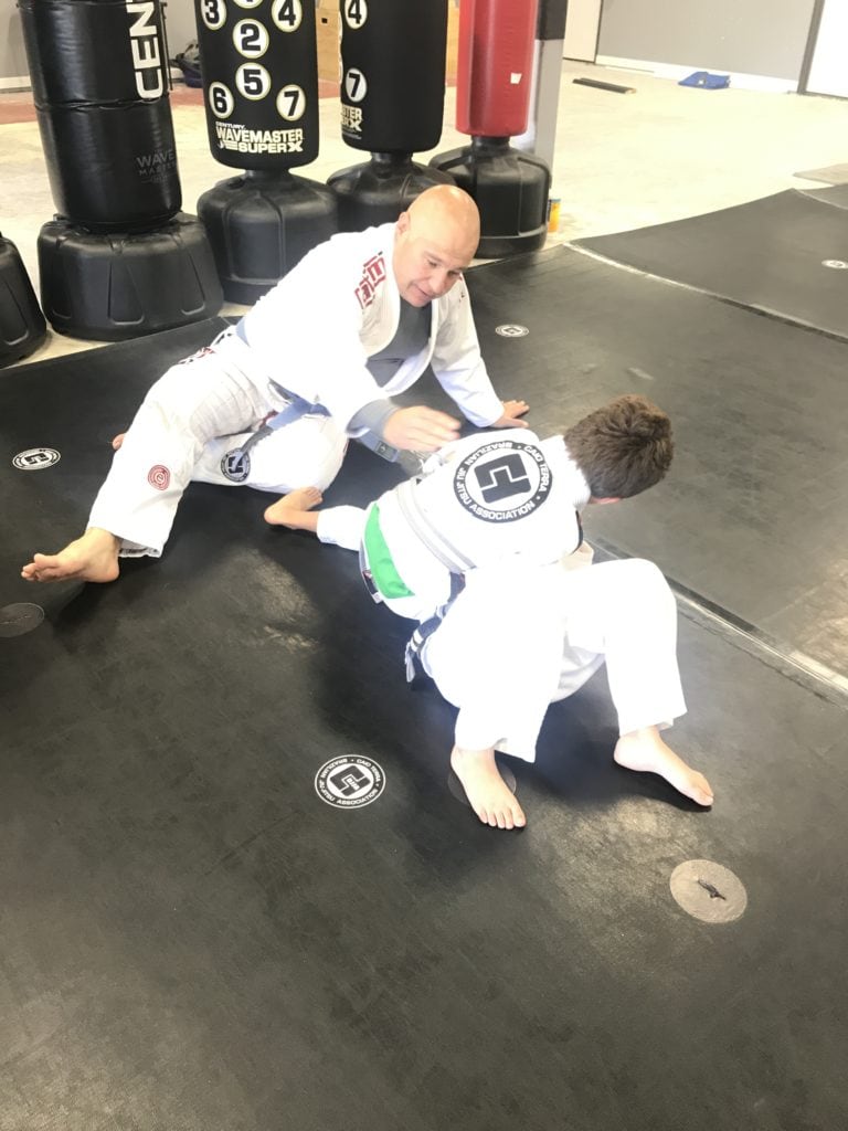 jiu jitsu testing at the academy