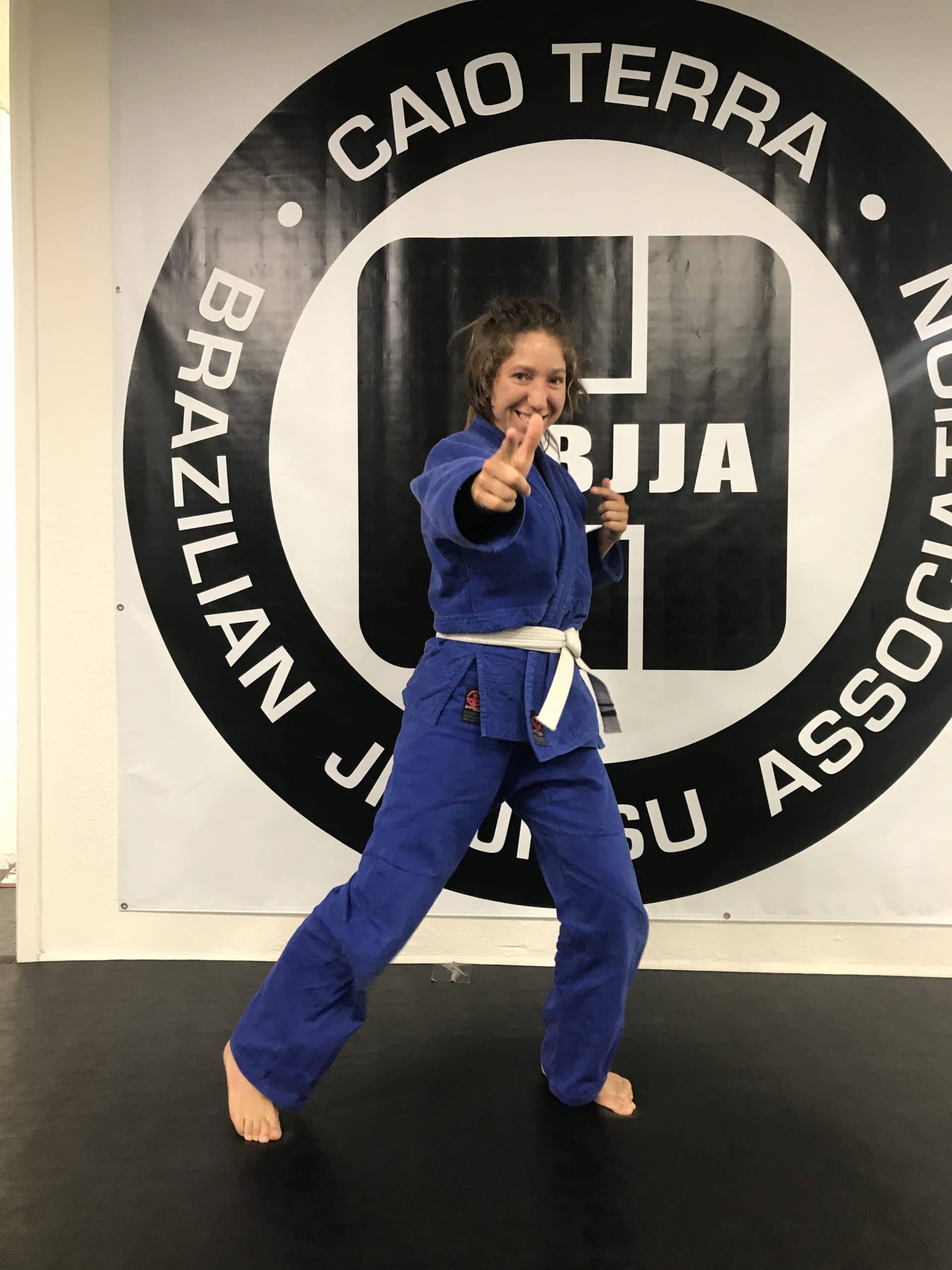 congrats rank award for girl in bjj