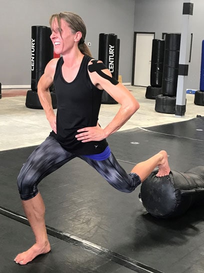 stretching fitness kickboxing