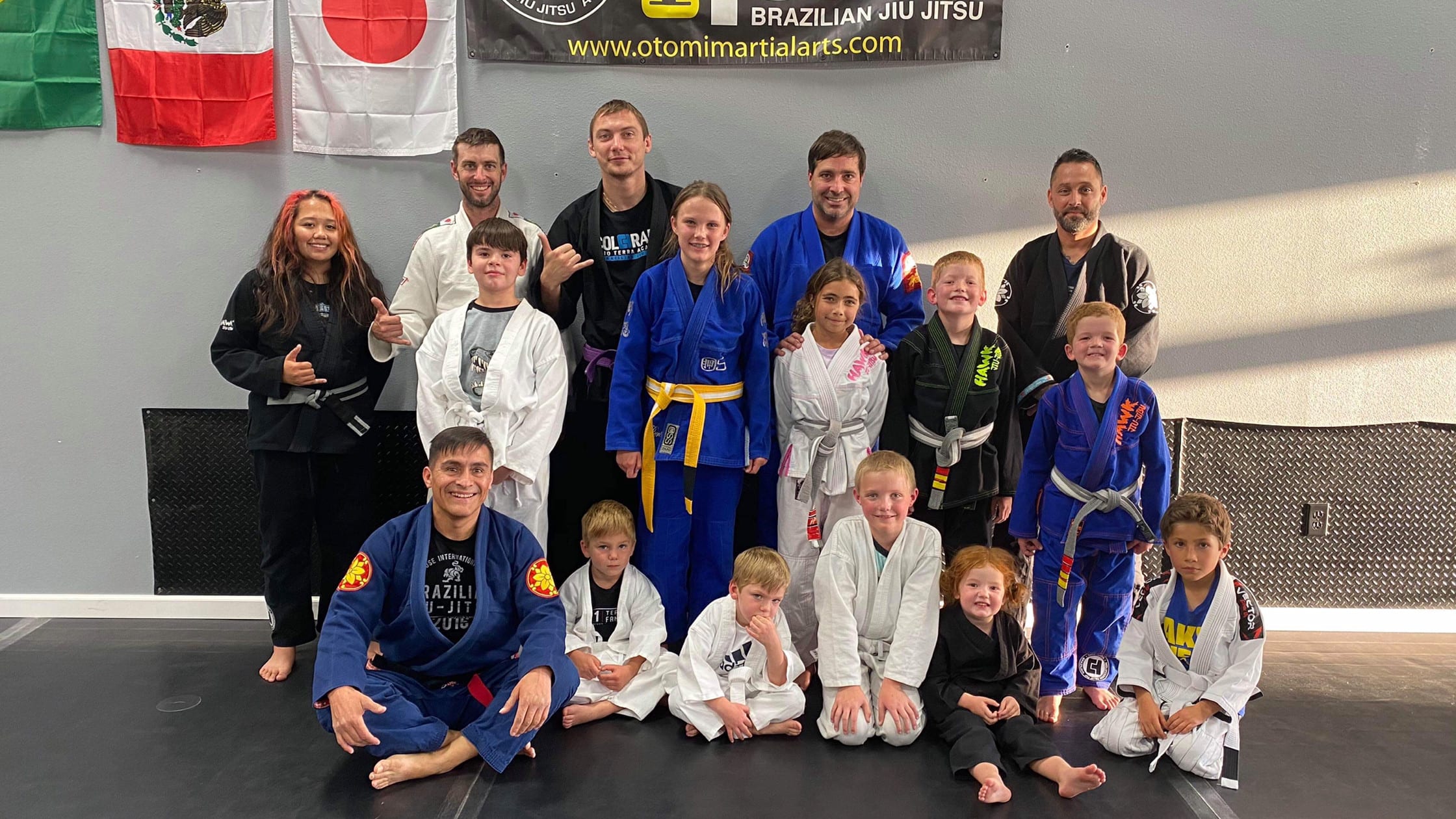 Otomi Martial Arts bjj students