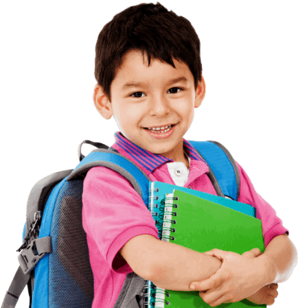 kid holding book