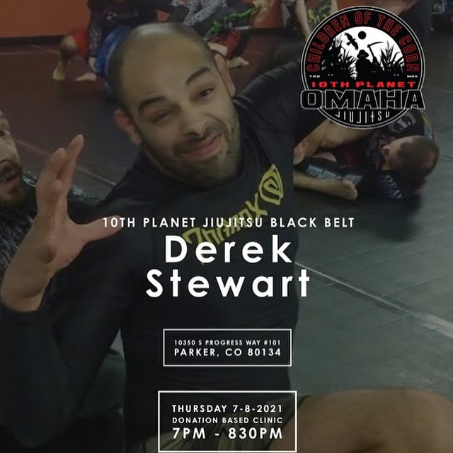 Derek Stewart jiu jitsu seminar banner